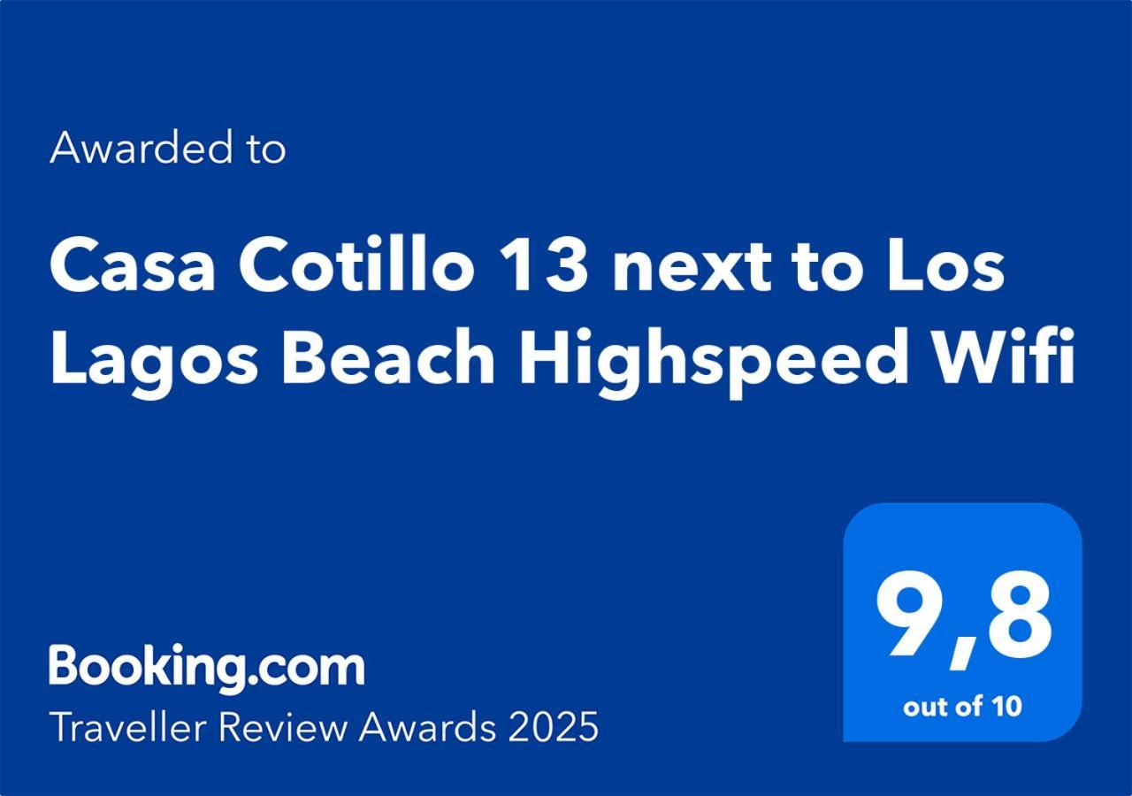 Casa Cotillo 13 Next To Los Lagos Beach Highspeed Wifi Eksteriør billede